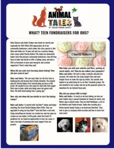 Animal Tales Teen Fundraisers